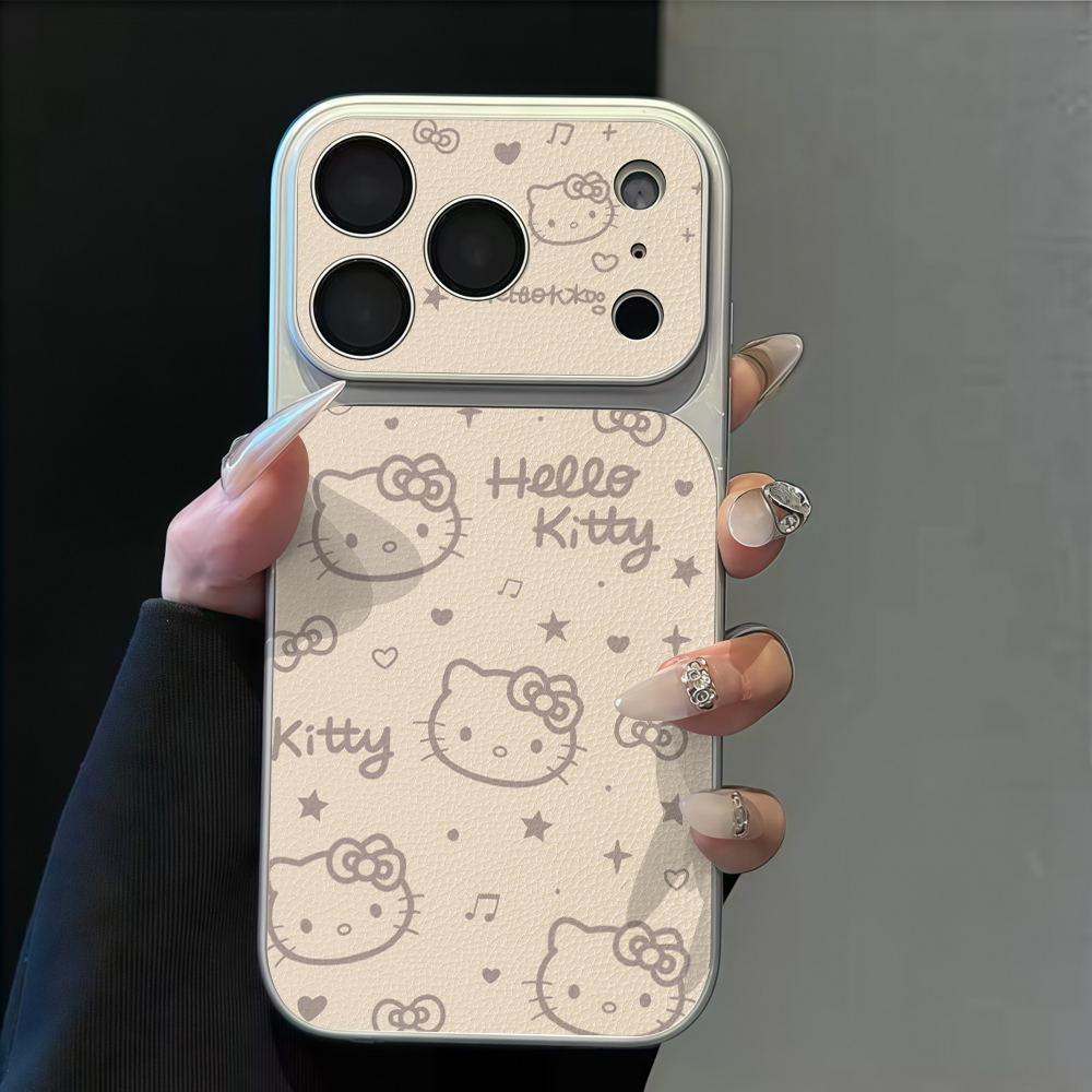 Phone Cases Drawing - Line art Simple Hello Kitty Phone