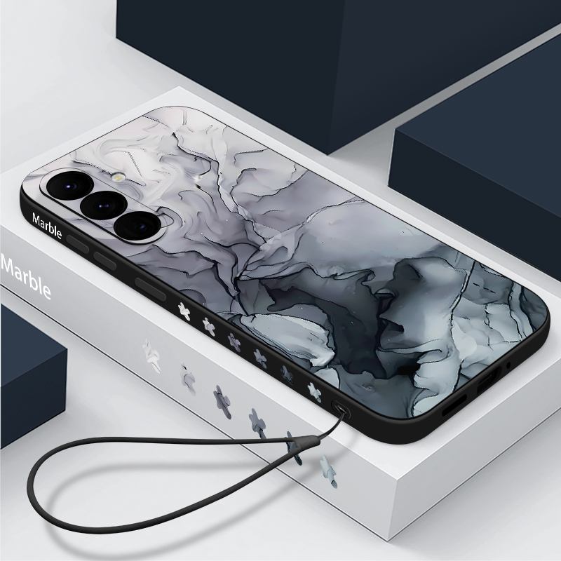 Phone Cases Burga - Colorful Marble Case For Samsung Galaxy