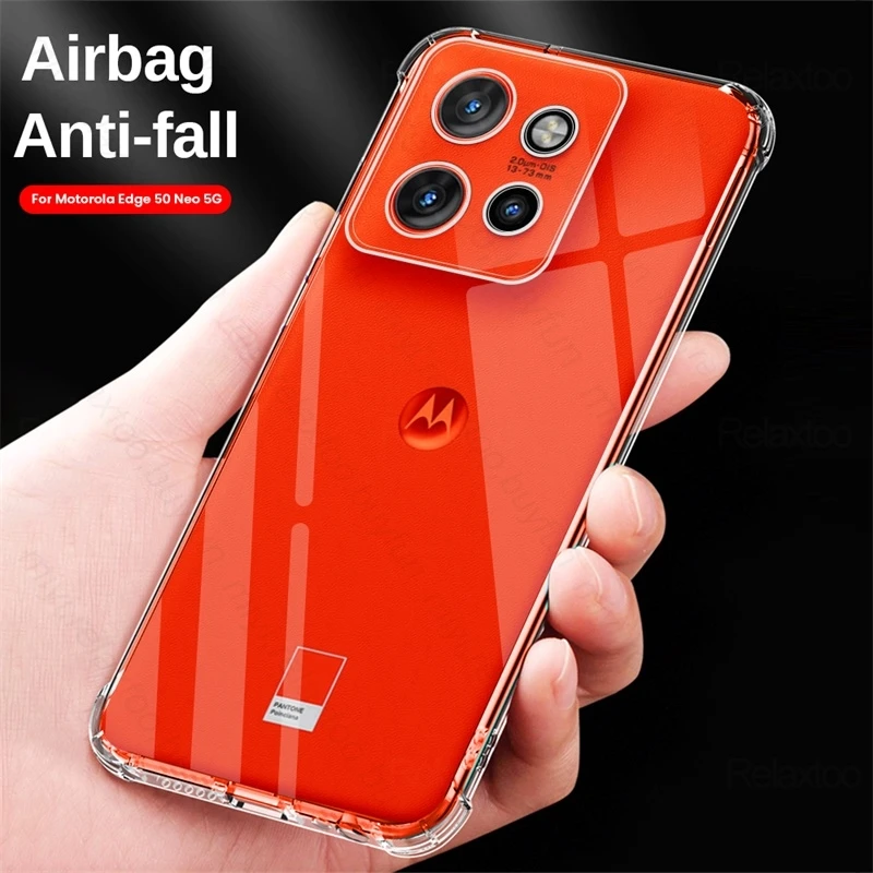 Phone Cases Moto G 2025 - Ultra-Thin TPU Clear Case for Motorola