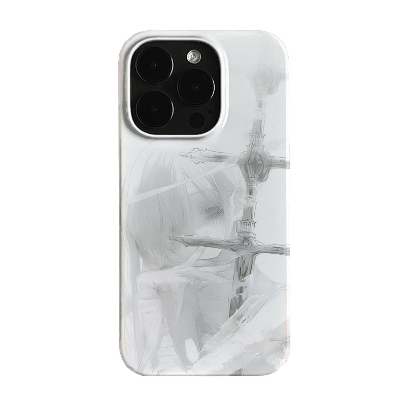 Phone Cases Anime - Beautiful Anime Girl Sword Cool Jelly