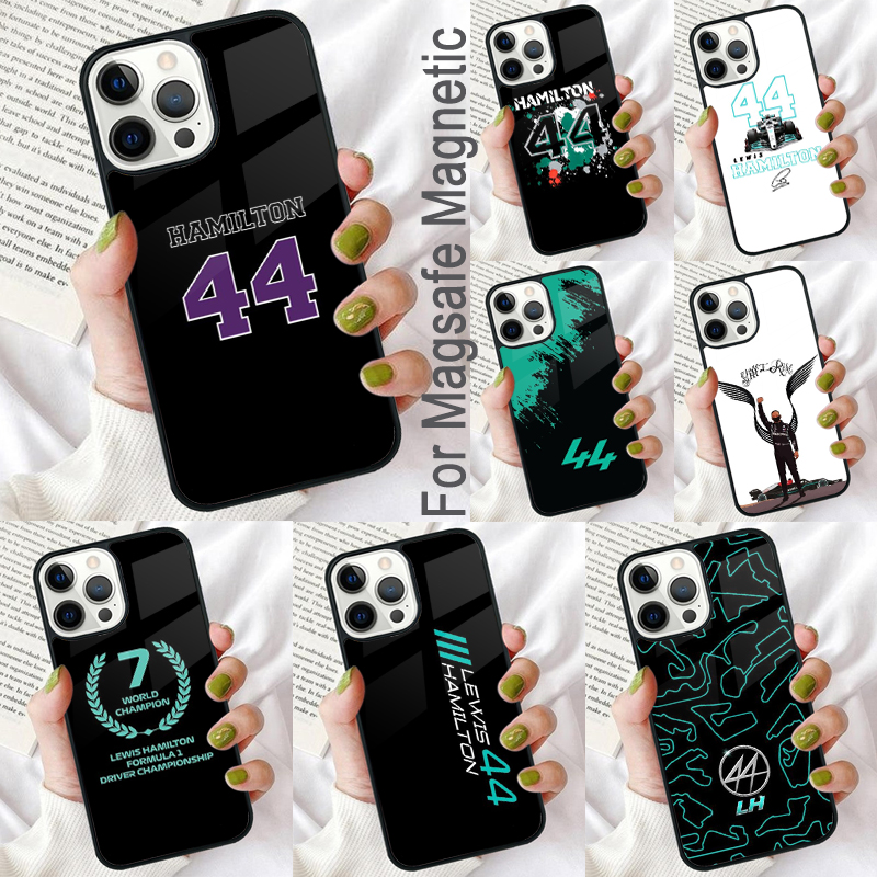 Phone Cases Hamilton - Lewis Hamilton 44 F1 Magnetic Soft