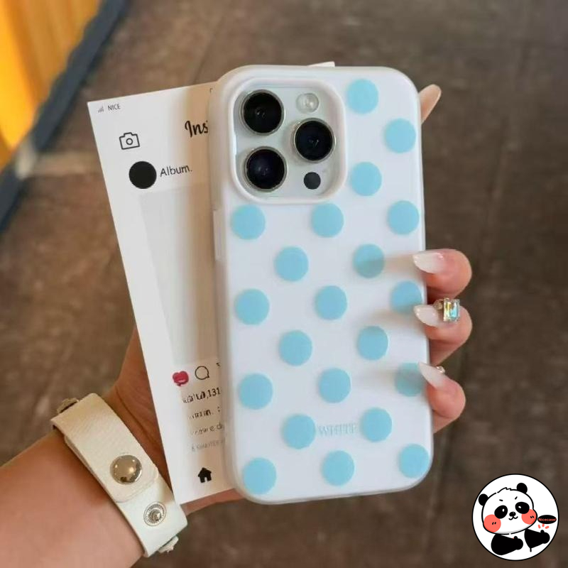 Phone Cases India - New Candy Color Polka Dots Matte