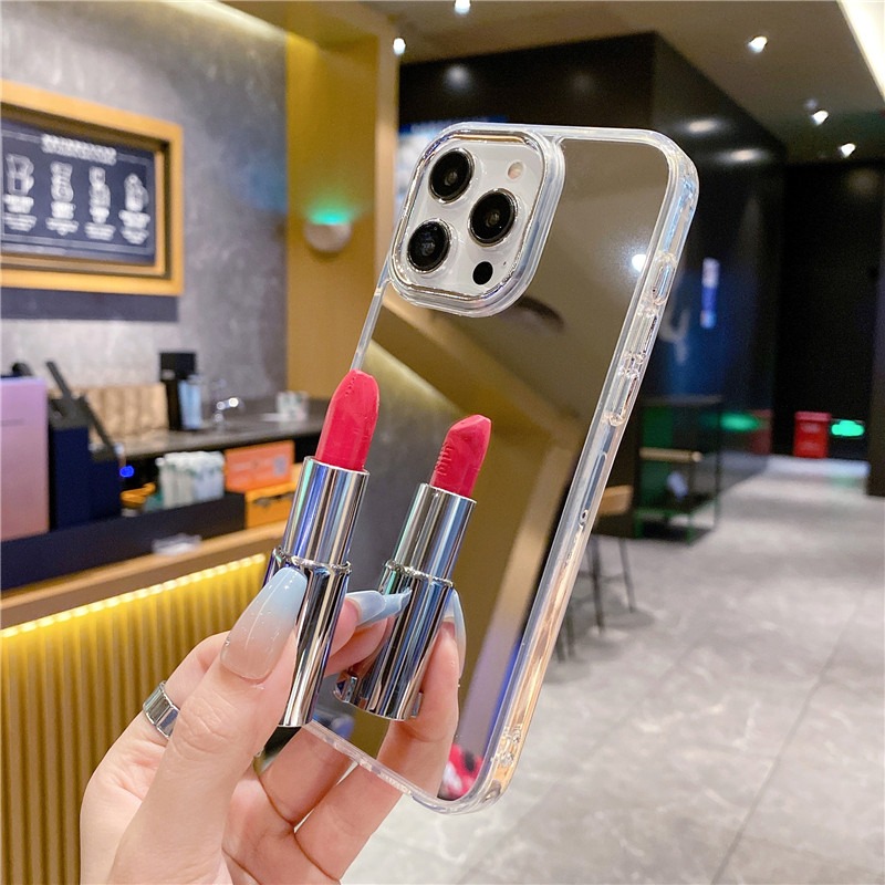 Cute Flower Makeup Mirror Phon - Phone Cases Aesthetic reseña y precio