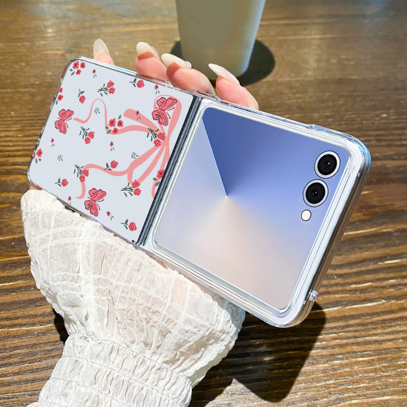 Cherry Bow Pattern Phone Case  - Phone Cases Z Fold 4 reseña y precio
