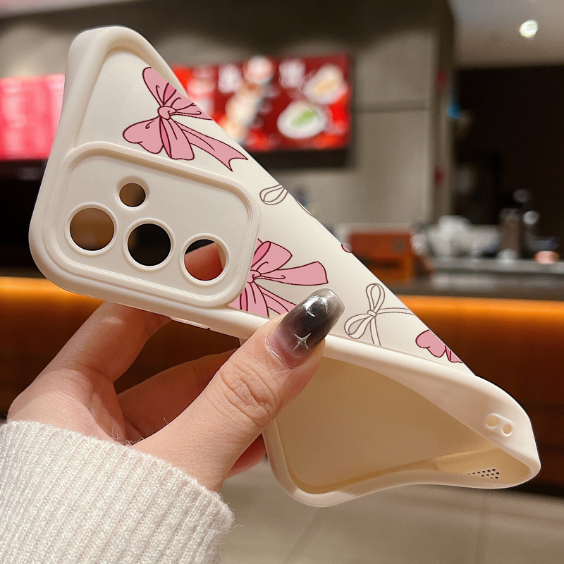 Bow Tie Silicone Case For Sams - Phone Cases Samsung S25 Fe reseña y precio