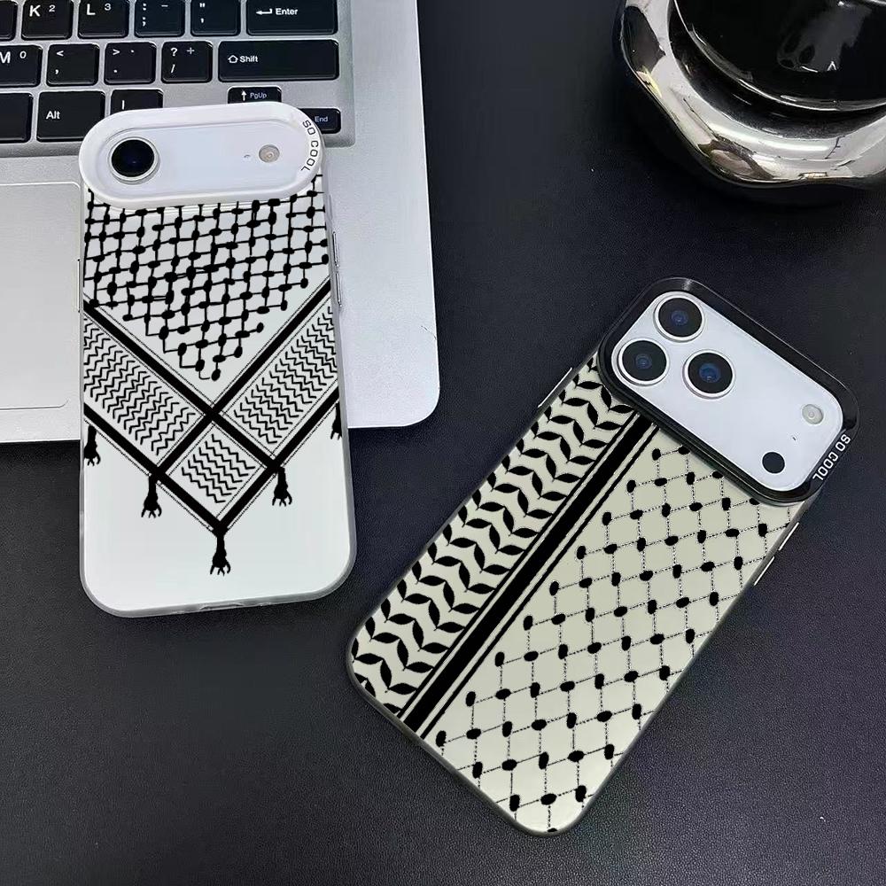 Keffiyeh P-Palestine Phone Cas - Phone Cases For Iphone 16 reseña y precio