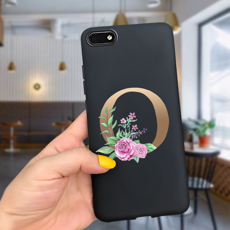 Alphabet Letter Flower Silicon - Phone Cases Burga reseña y precio