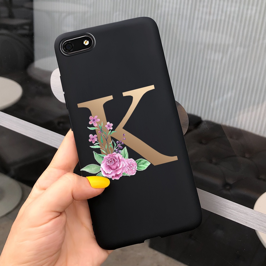 Alphabet Letter Flower Silicon - Phone Cases Burga reseña y precio