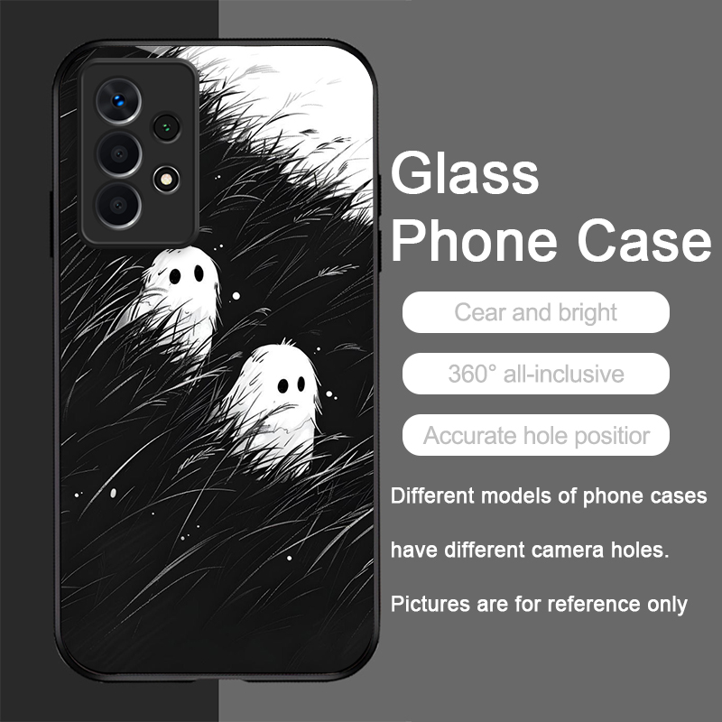 Funny Ghost Abstract Art Patte - Phone Cases Drawing reseña y precio