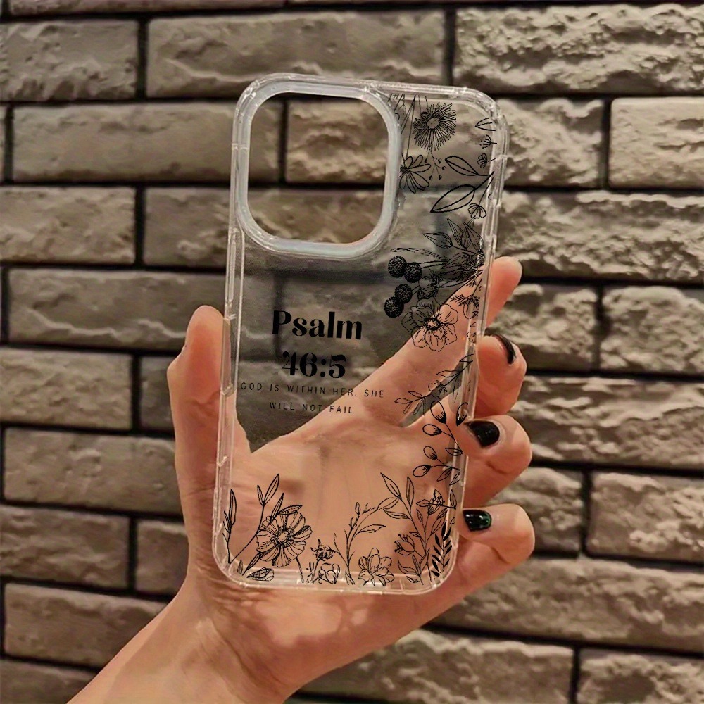 Poetic Flower Christian Aesthe - Phone Cases Aesthetic reseña y precio