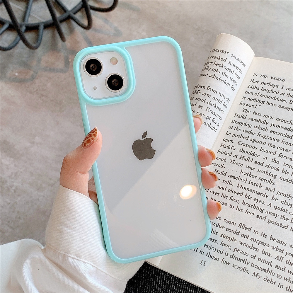 Candy Colored Acrylic Transpar - Phone Cases Burga reseña y precio