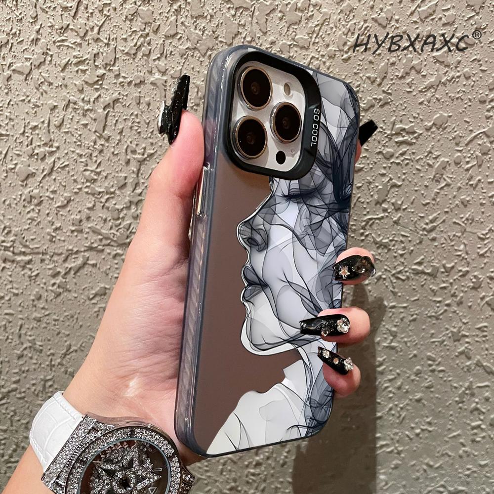 HYBXAXC Black Ink Smoke Woman  - Phone Cases Aesthetic reseña y precio