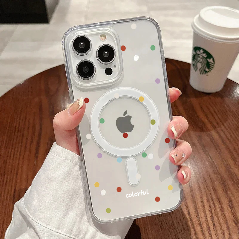 INS Korean Creative Colored Wa - Phone Cases Magsafe reseña y precio