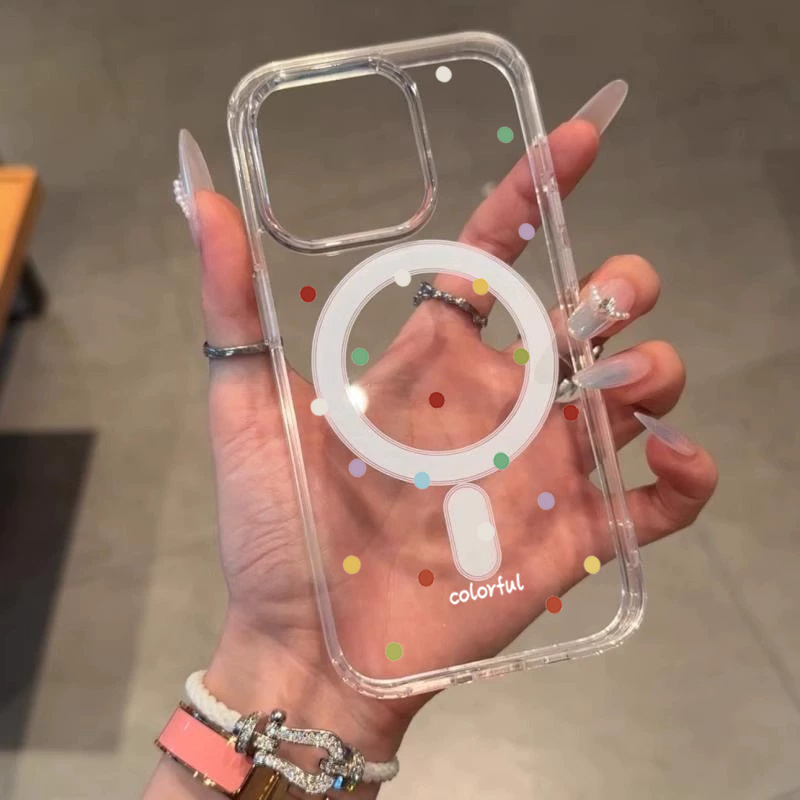 INS Korean Creative Colored Wa - Phone Cases Magsafe reseña y precio