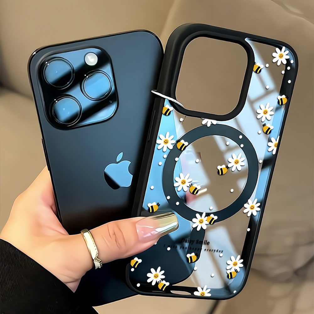 Fresh Daisy Bee Phone Case For - Phone Cases For Iphone 16 reseña y precio
