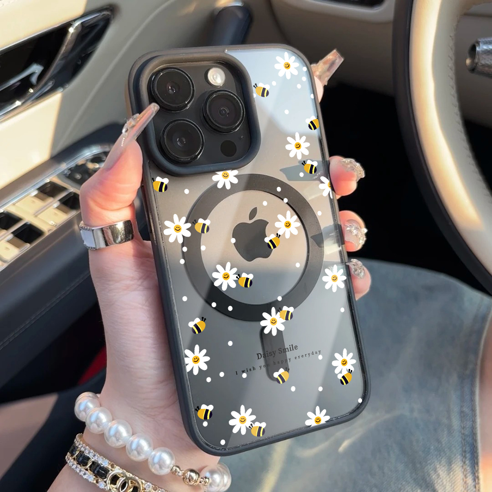 Fresh Daisy Bee Phone Case For - Phone Cases For Iphone 16 reseña y precio