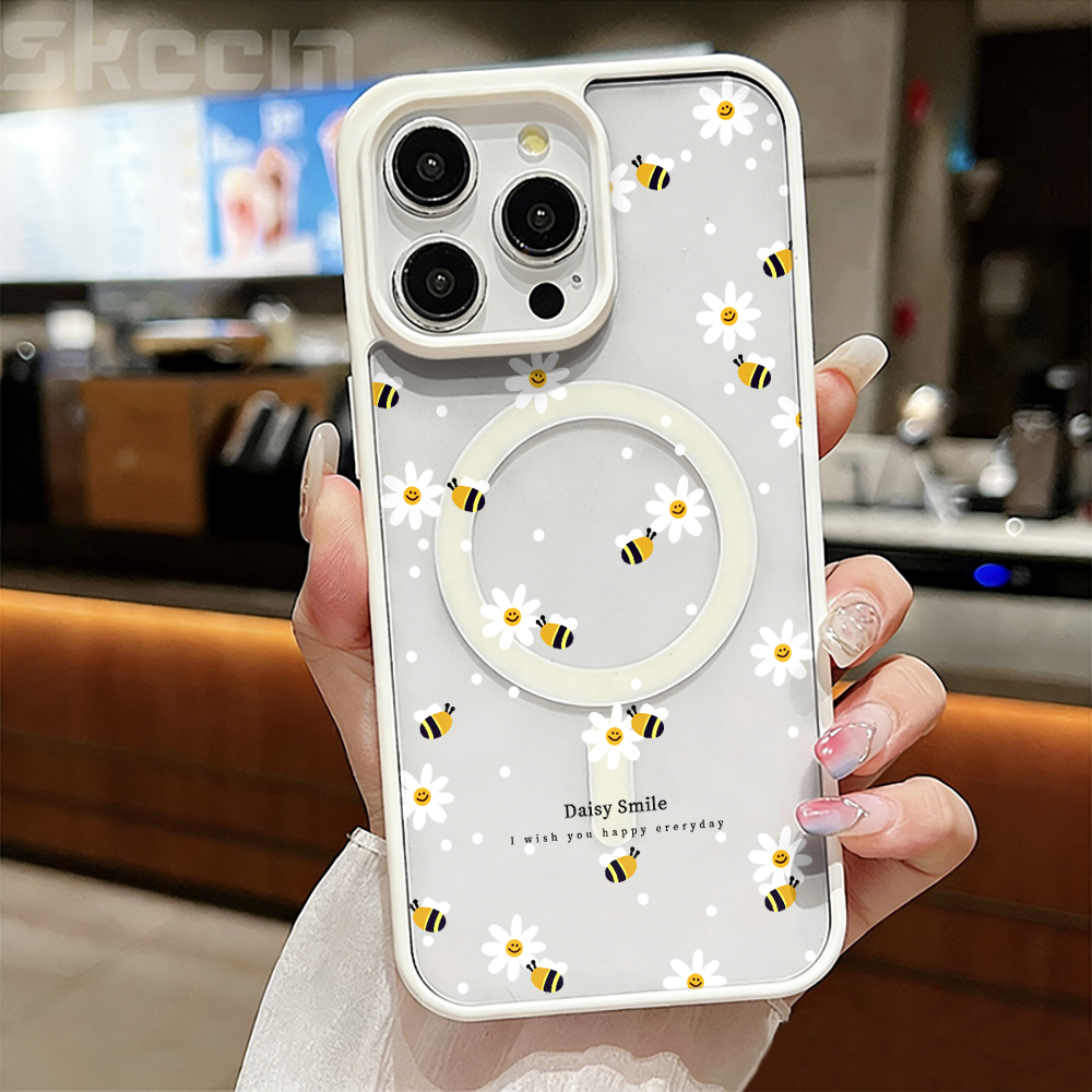 Fresh Daisy Bee Phone Case For - Phone Cases For Iphone 16 reseña y precio