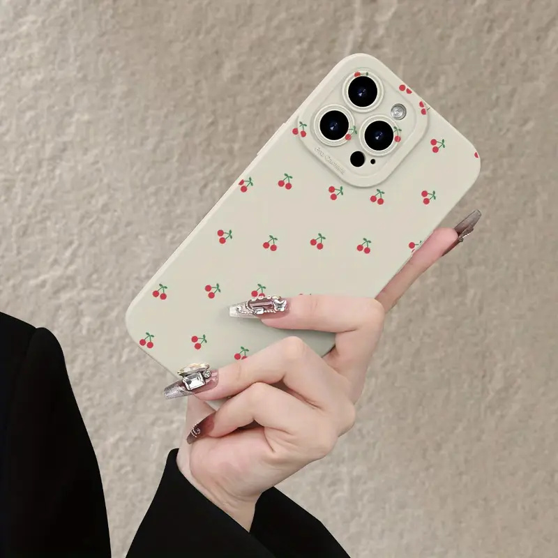 Cute Ins Cherry Case For iPhon - Phone Cases Arc reseña y precio