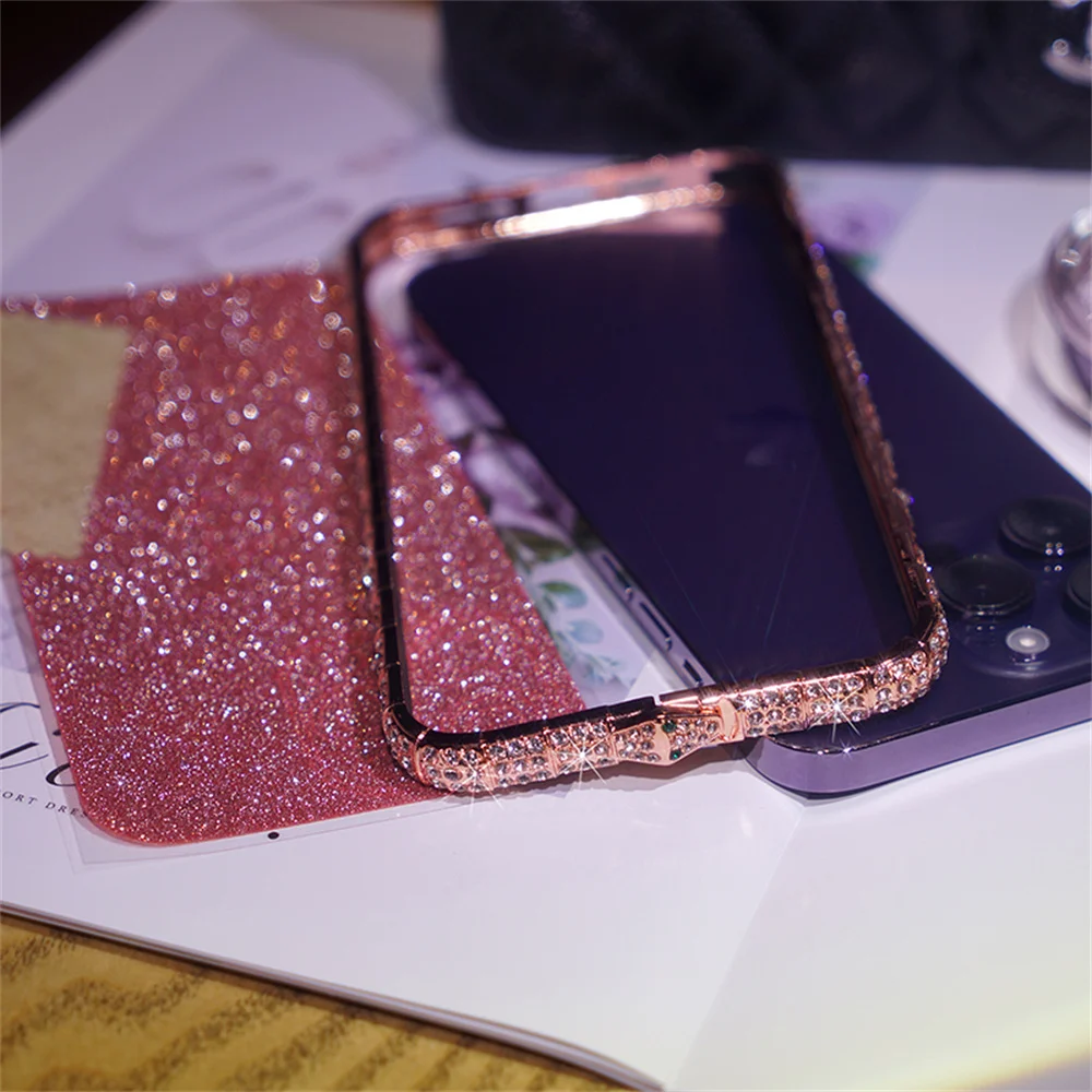 Luxury Rhinestone Glitter Diam - Phone Cases Arc reseña y precio