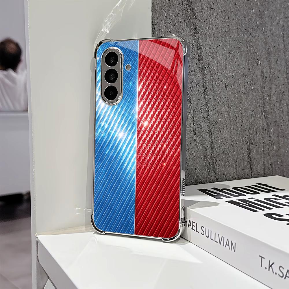 Red and blue carbon fiber phon - Phone Cases Quad Lock reseña y precio
