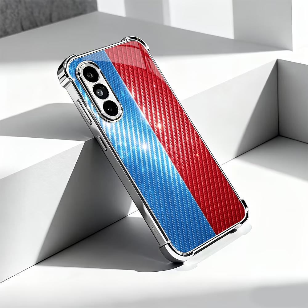 Red and blue carbon fiber phon - Phone Cases Quad Lock reseña y precio