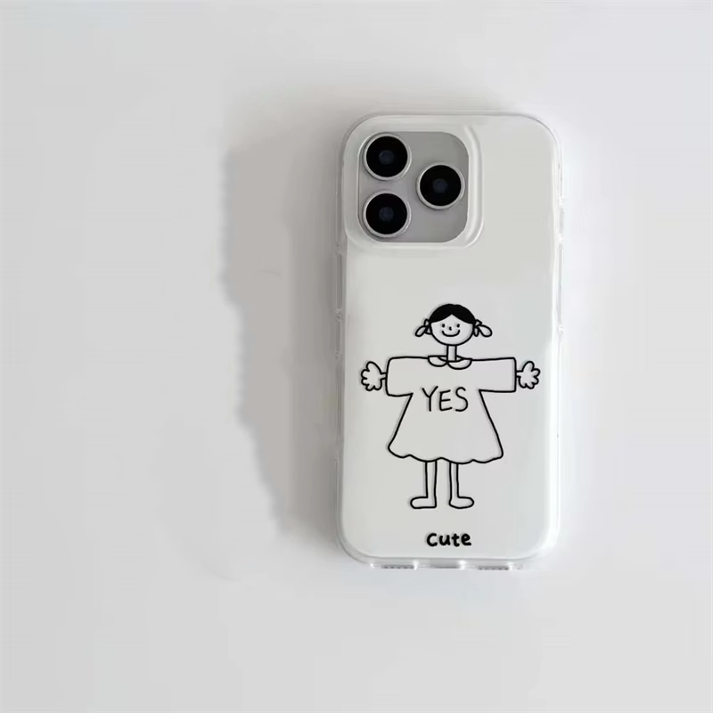 Cartoon Simple Drawing Boy and - Phone Cases For Boys reseña y precio