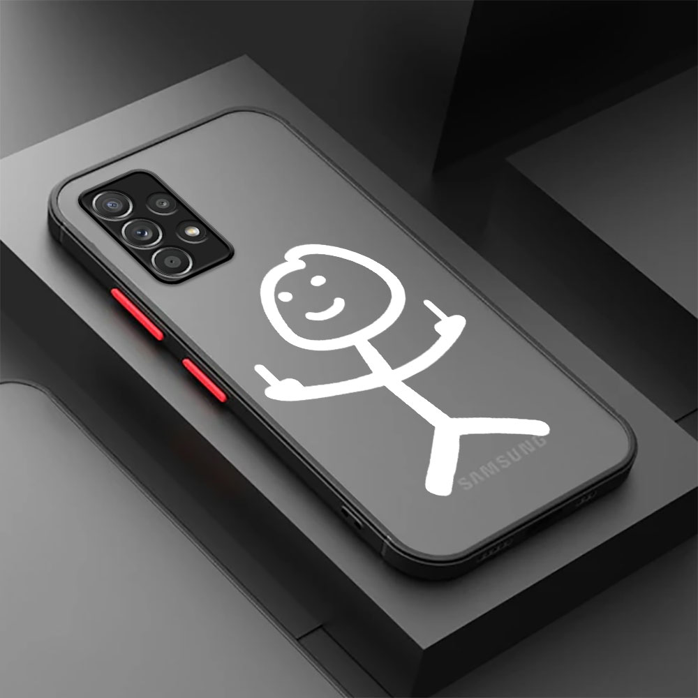 Matte Case For Samsung A52 A53 - Phone Cases Burga reseña y precio