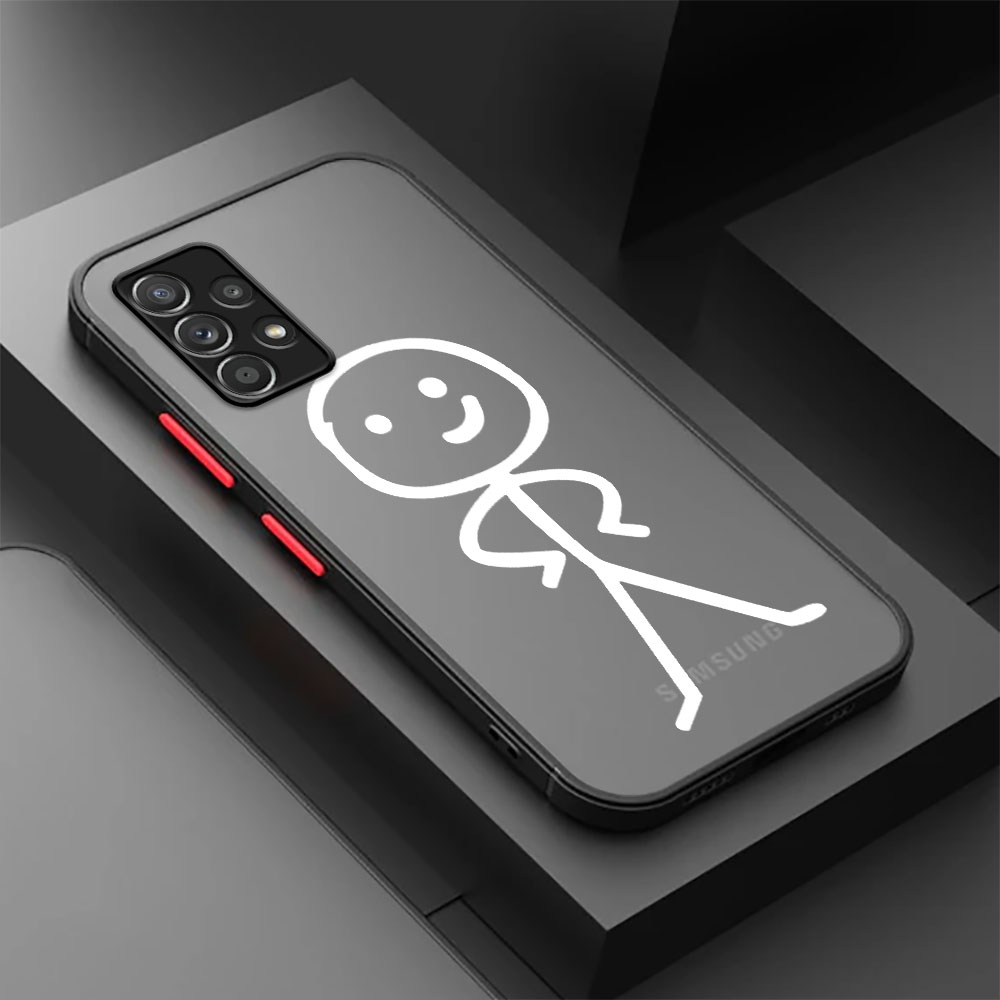 Matte Case For Samsung A52 A53 - Phone Cases Burga reseña y precio
