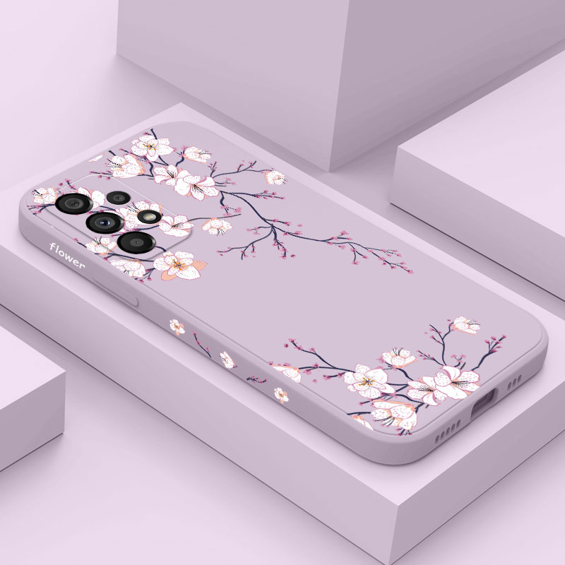 Plum Blossom Phone Case For Sa - Phone Cases Burga reseña y precio