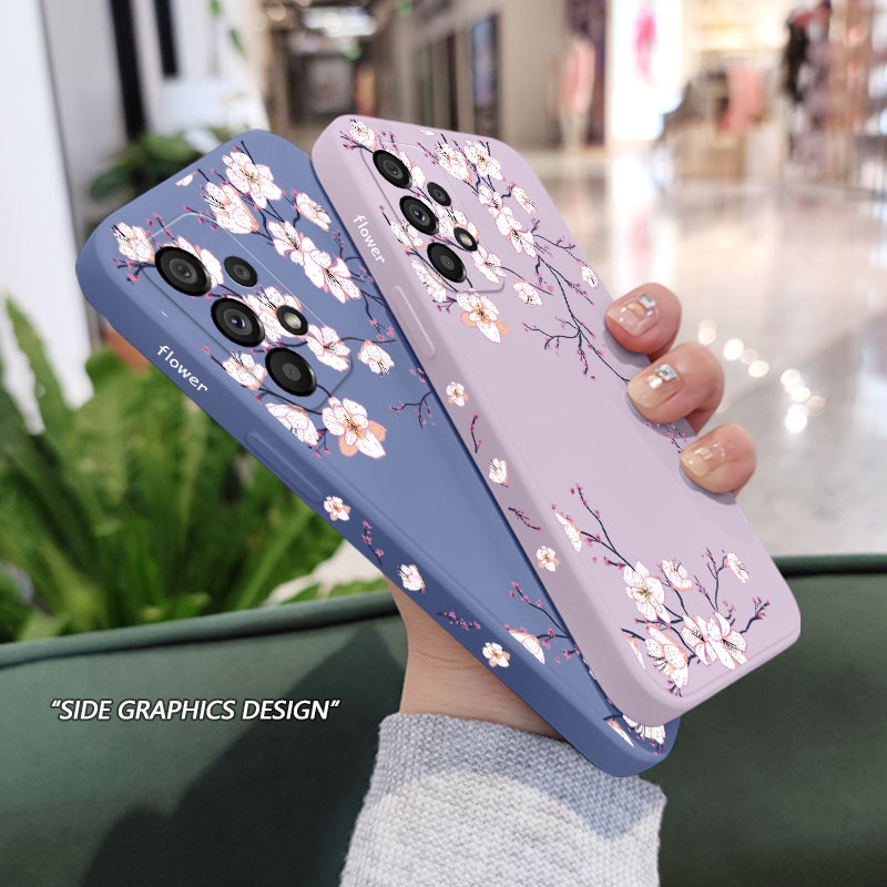 Plum Blossom Phone Case For Sa - Phone Cases Burga reseña y precio
