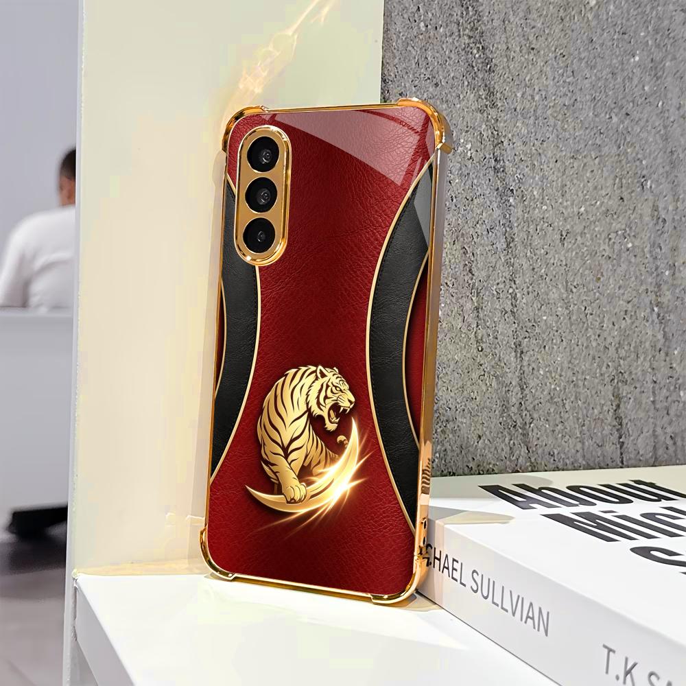 Luxurious Fashion Golden tiger - Phone Cases Quad Lock reseña y precio