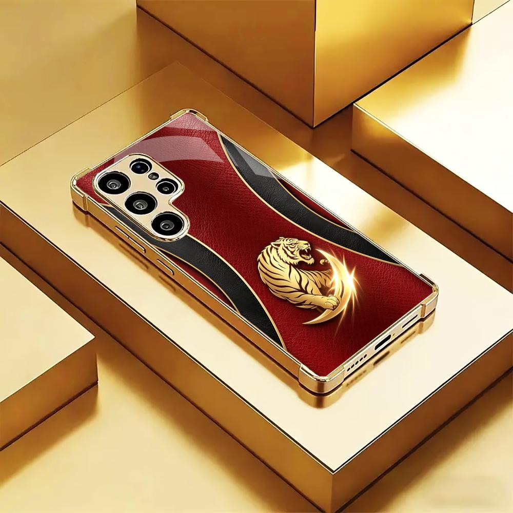 Luxurious Fashion Golden tiger - Phone Cases Quad Lock reseña y precio