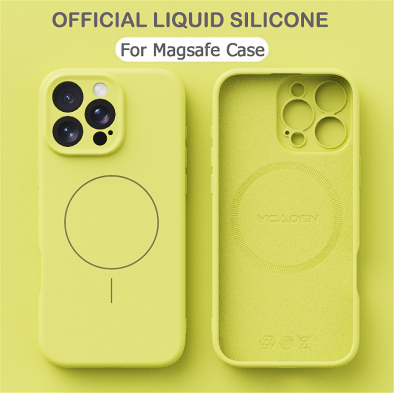 Magnetic Liquid Soft Silicone  - Phone Cases Arc reseña y precio