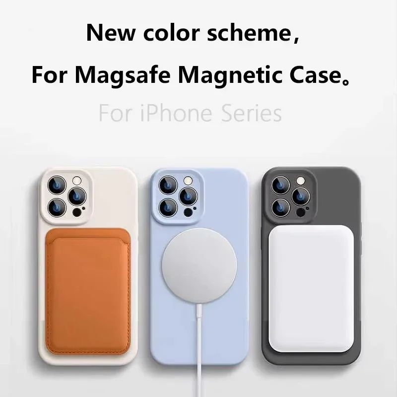 Magnetic Liquid Soft Silicone  - Phone Cases Arc reseña y precio