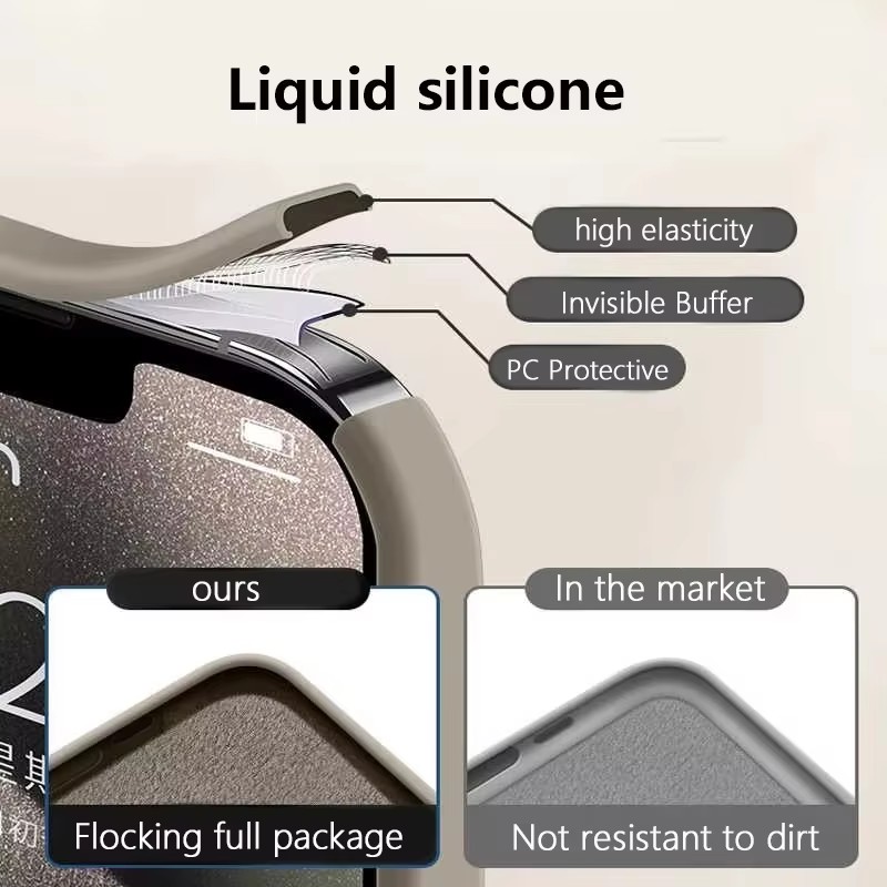 Magnetic Liquid Soft Silicone  - Phone Cases Arc reseña y precio