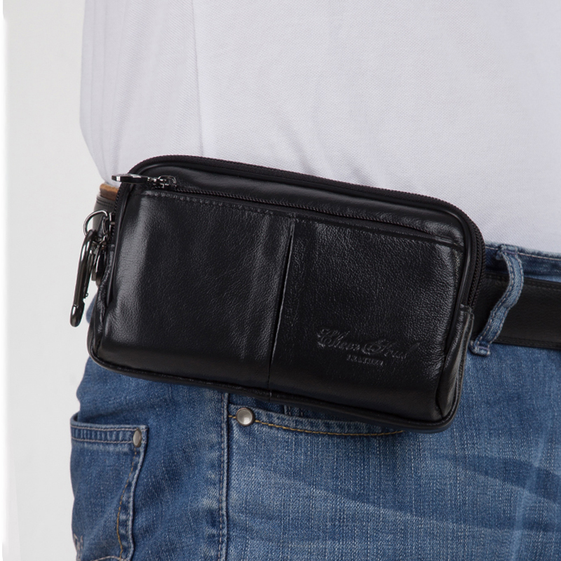 Men Clutch Waist Pack Bag Cell - Phone Cases For Boys reseña y precio