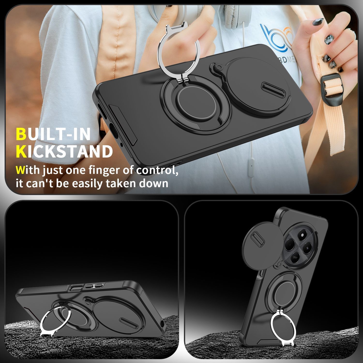 Sliding Camera Lens Protection - Phone Cases India reseña y precio
