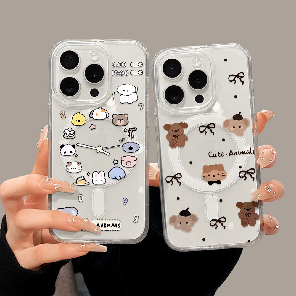 Cute Cartoon Animals Phone Cas - Phone Cases Magsafe reseña y precio