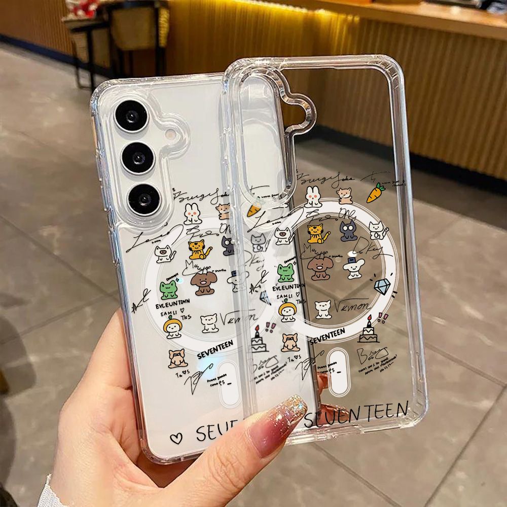 Transparent Phone Case For Sam - Phone Cases Magsafe reseña y precio