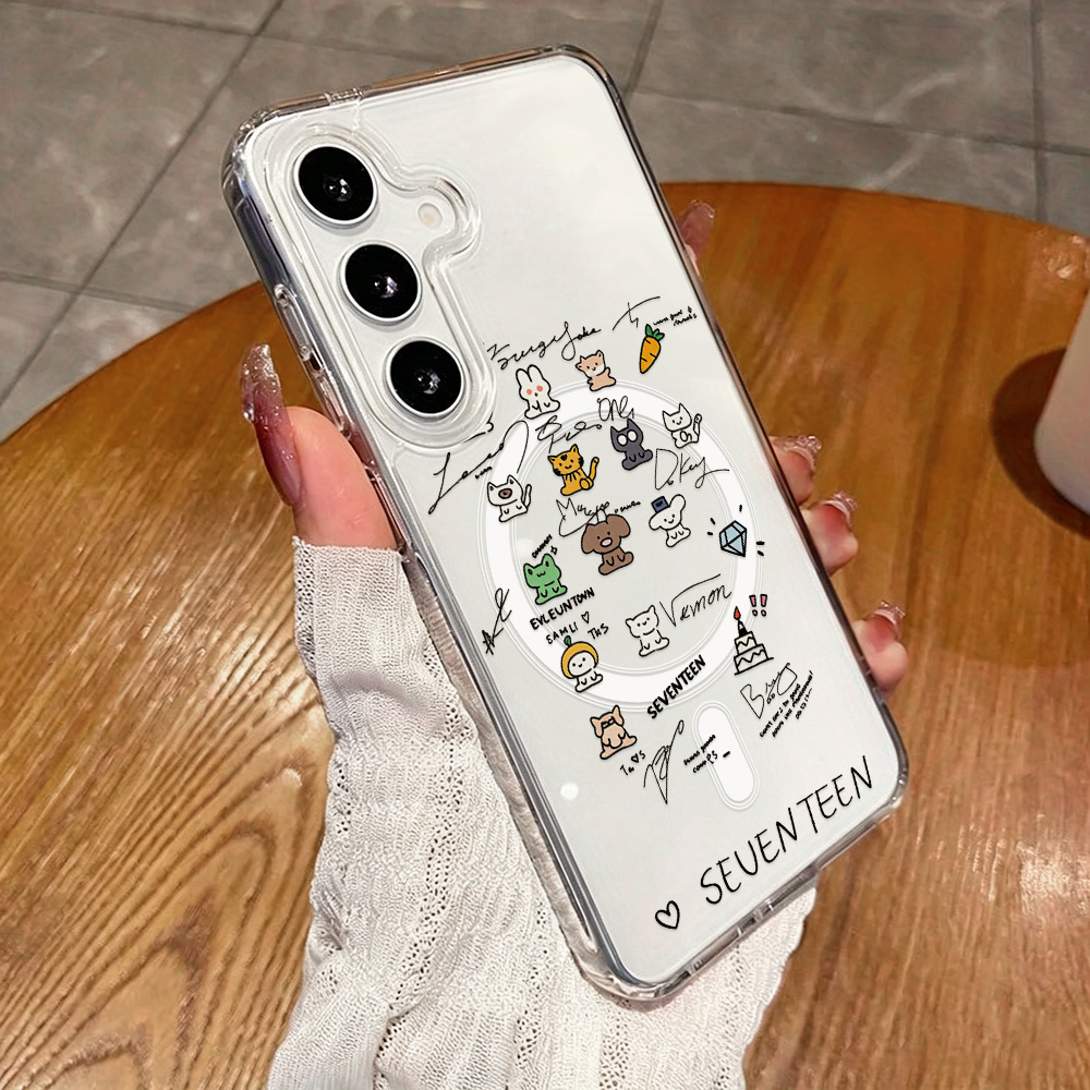 Transparent Phone Case For Sam - Phone Cases Magsafe reseña y precio
