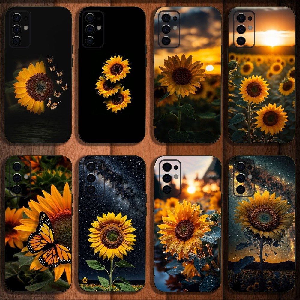 Beautiful Yellow Sunflower Pho - Phone Cases Burga reseña y precio