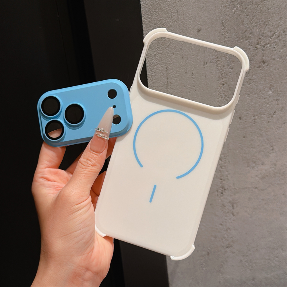 Contrast Color Armor Phone Cas - Phone Cases Magsafe reseña y precio