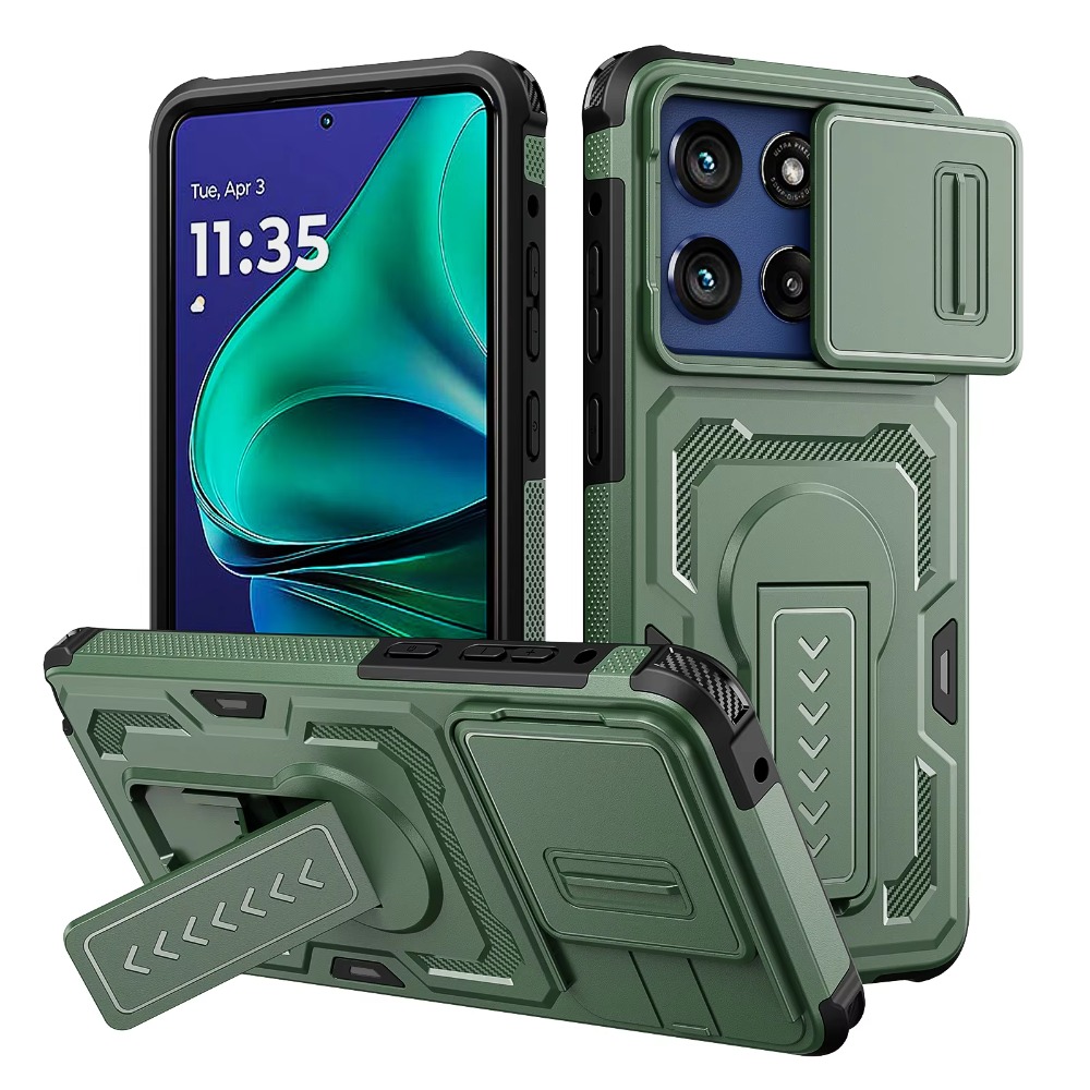 Armor Fold Stand Anti-Drop Cas - Phone Cases Moto G 2025 reseña y precio