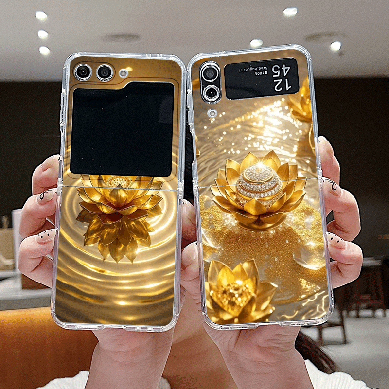 Creative Golden Lotus Flower P - Phone Cases Z Fold 4 reseña y precio