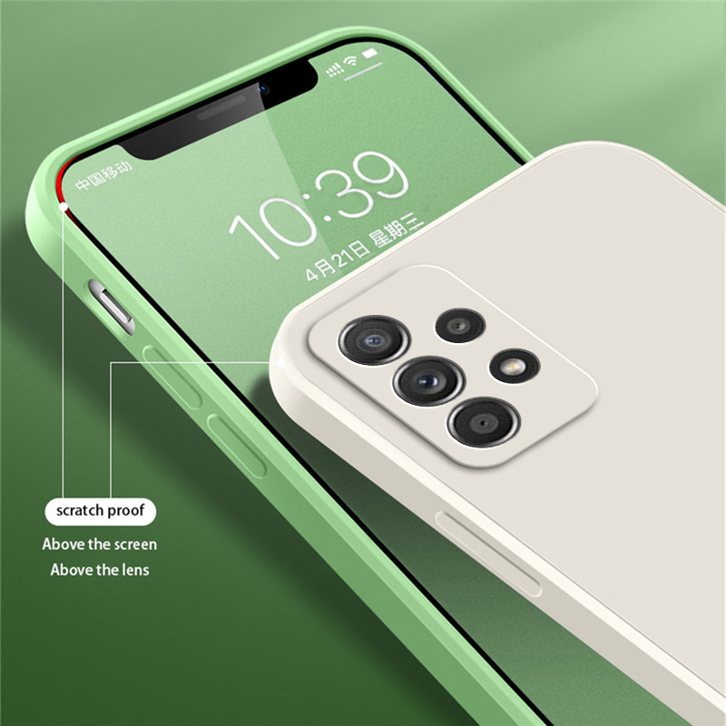 Original Square Liquid Silicon - Phone Cases Burga reseña y precio