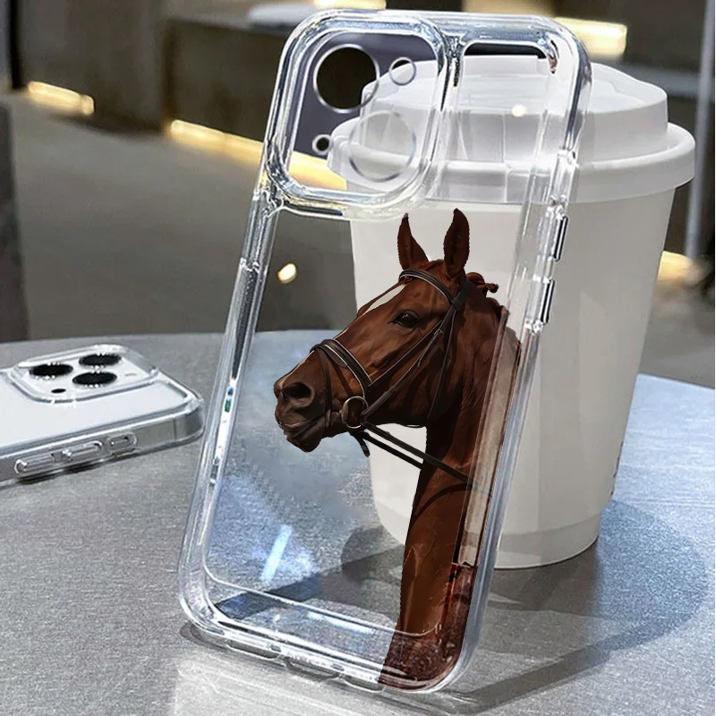 Animal Horse Soft Phone Cover  - Phone Cases Xs Iphone reseña y precio