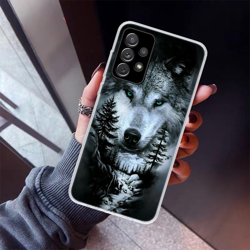 The Wolf Phone Case For Samsun - Phone Cases Burga reseña y precio
