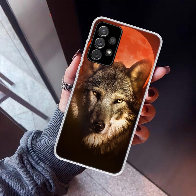 The Wolf Phone Case For Samsun - Phone Cases Burga reseña y precio