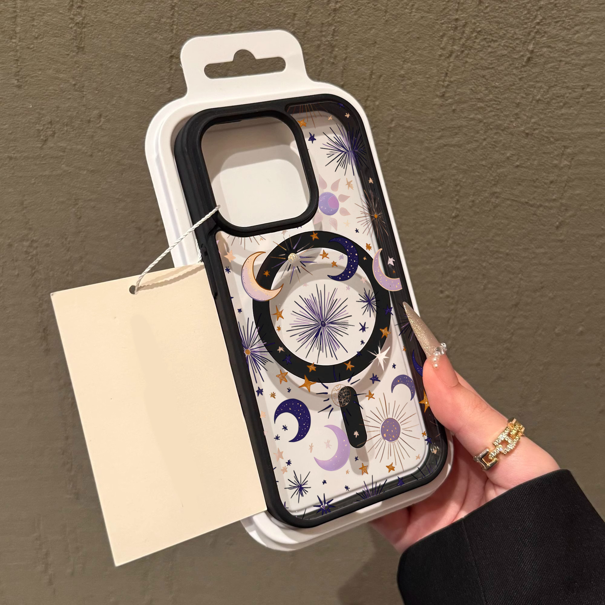 Stars Moon Y2K Clear Case For  - Phone Cases Magsafe reseña y precio
