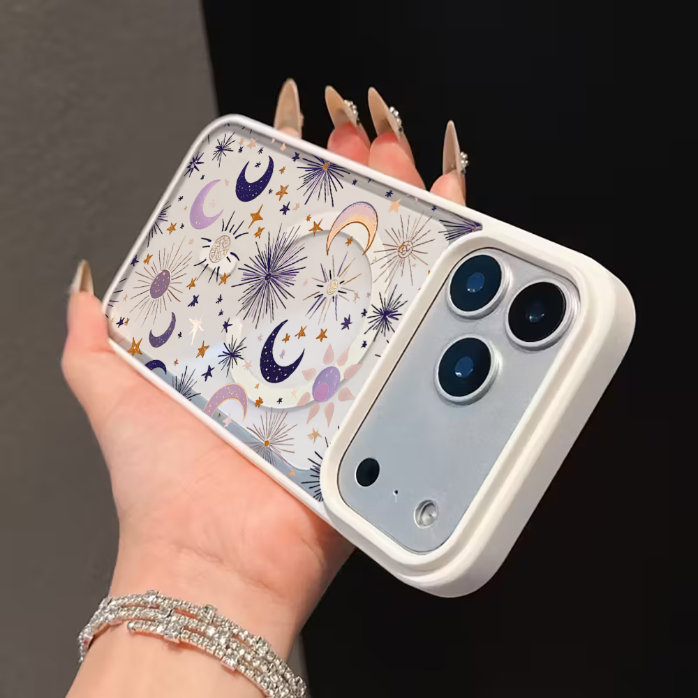 Stars Moon Y2K Clear Case For  - Phone Cases Magsafe reseña y precio